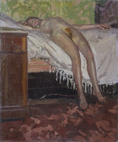 Nu allongé - Walter Richard Sickert